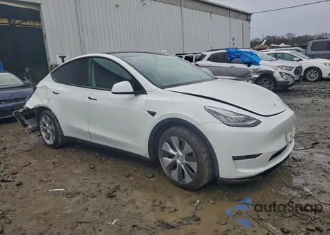 2022 Tesla Model Y from USA, damaged, VIN 7SAYGDEE9NF431216